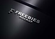 Free Techy 3D Logo Mockup - Freebies Mockup