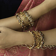 Buy 300+ Bangles Online – Designer Bangles For Girls | Swaabhi.com