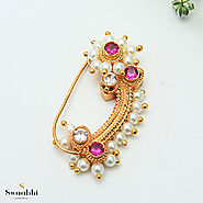 Buy Nose Pin Online – Nose Pin Designs | Swaabhi.com