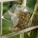 Aspects155 Window Cafe Window Mount Bird Feeder Holds Variety of Seeds & Blends