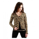 Se_Ku Girl's Leopard Fleece Warmie Jacket