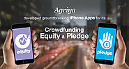 Agriya releases the cutting-edge iPhone apps of Crowdfunding Equity & Pledge