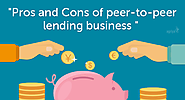 The pros and cons of peer-to-peer lending business