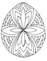 Easter Egg Colouring Pages for Evereyone - Happy Easter Images