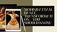 Mohiniyattam dance transformation – You should know - Indian dance world