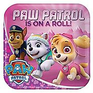 Paw Patrol Girl Plates