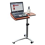 Best Rolling Adjustable Laptop Table Over Bed or Sofa