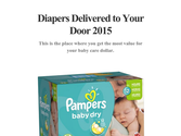 Diapers Delivered to Your Door 2015