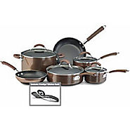 Farberware Millennium 12-pc. Bronze Cookware Set-One Size,BRONZE - Kitchen Things