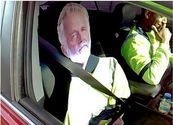 Cardboard 'Most Interesting Man' fails as carpool-lane ruse