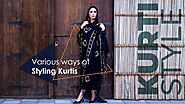 Various ways of styling kurtis online | by Mehar - Indian Fashion Wear | Feb, 2022 | Medium