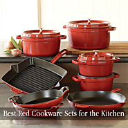 Red Cookware Sets for the Kitchen