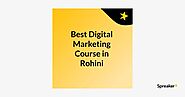 Best Digital Marketing Course in Rohini Delhi
