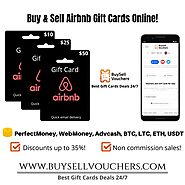 Buy and Sell Airbnb Gift Card with Webmoney, Perfect Money