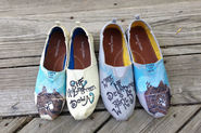Make it Yourself: Painted Canvas Shoes - The Good Weekly