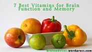 7 Best Vitamins for Brain Function and Memory