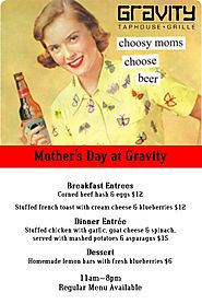 Mother's Day at Gravity - Gravity Taphouse Grille