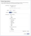 Facebook Page Admins Can Designate Preferred Page Audience