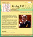 Poetry 180: A Poem a Day for American High Schools (Poetry and Literature Center, Library of Congress) (Library of Co...