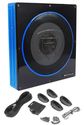 Rockville RW10CA 10" 800 Watts Peak/200 Watts RMS Slim Powered/Active Sealed Car Subwoofer With Bass Remote