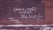 Mexico Tourism Board Made Billboards Out of Snow in Chicago This Spring