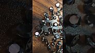 2 Carat Black Moissanite Loose Diamonds