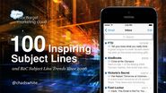 100 Inspiring Email Subject Lines