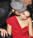 Ranveer Singh kissing Deepika Padukone