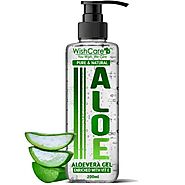 Pure Aloe Vera Gel -Enriched with Vitamin E - Pure & Natural - 200gms – WishCare