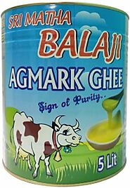 SRI MATHA BALAJI AGMARK GHEE Sign of Purity 5 L Tin Price in India - Buy SRI MATHA BALAJI AGMARK GHEE Sign of Purity ...