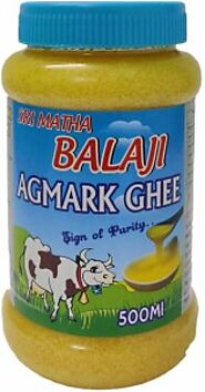 SRI MATHA BALAJI AGMARK GHEE Sign of Purity Ghee 500 ml Plastic Bottle Price in India - Buy SRI MATHA BALAJI AGMARK G...