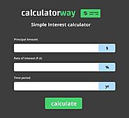 Simple interest calculator