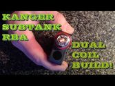 Kanger SubTank RBA Coil Build for Beginners