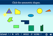 Symmetry Shapes - Geometry: Math Games