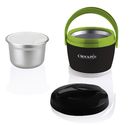 Crock-Pot SCCPLC200-GY-SHP Crock-Pot SCCPLC200-GY-SHP 20-Ounce Lunch Crock Food Warmer, Gray/Green, 1, Gray/Green
