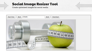 Social Image Resizer Tool | Create optimized images for social media