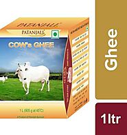 PATANJALI Cow Ghee, 1kg | ArYuMart – Amazing Deals Everyday