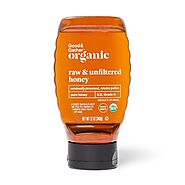 Organic Raw Unfiltered Pure Honey - 12oz - Good & Gather™
