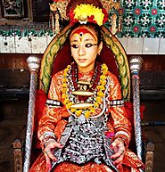 Nepal is the only country in the world home to a living goddess, the Kumari.