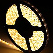 godlight® Bulbs LED Strip light, Waterproof LED Flexible Light Strip 12V with 300 SMD LED, 5050 16.4 Foot / 5 Meter (...