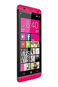 BLU Win HD 5-Inch Windows Phone 8.1, 8MP Camera Unlocked Cell Phones - Pink
