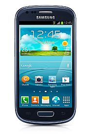 Samsung Galaxy S3 Mini GT-i8200 Factory Unlocked International Version - Retail Packaging - Blue
