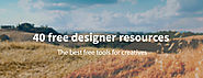 40 Free Resources Every Designer Should Know