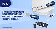 Multiple industries use USB flash drives to promote their brand. -