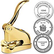 Architect Gold Gift Seal Embosser