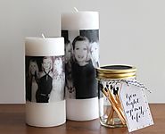 evite: Mother's Day: DIY Photo Candle