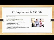 Missouri Occupational Therapists Continuing Education and License Renewals