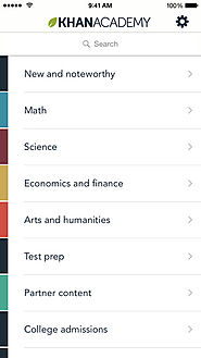 Khan Academy for iPad