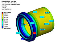 Life Assessment of Valve Component Subjected to Internal Pressure Loading
