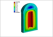 Thermal Qualification Analysis of the Radiation Detector Assembly for Power Plants
